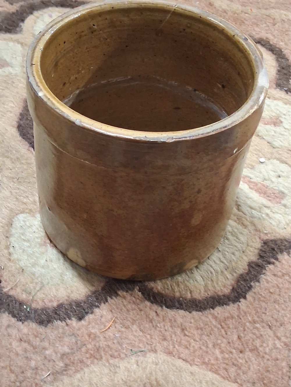 Rustic Salt Glazed 1 Gallon Crock - Home Accents